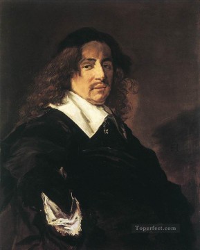 フランス・ハルス Painting - 男の肖像 1650 オランダ黄金時代 フランス ハルス